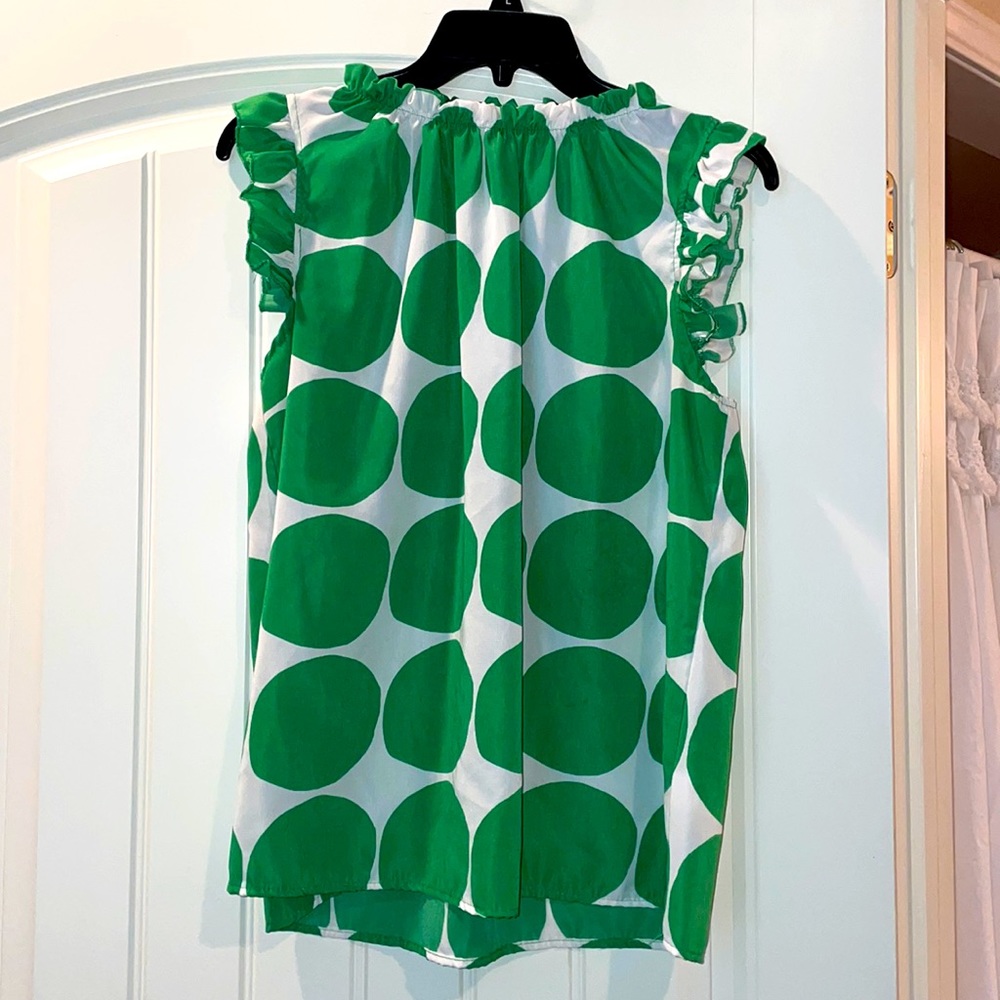 Boutique ruffle sleeve top